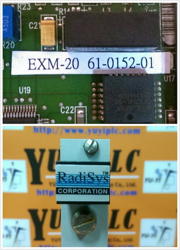 RADISYS EXM20 / 61015201 A/D CONVERTER MODULE PLC DCS SERVO Control MOTOR POWER SUPPLY IPC